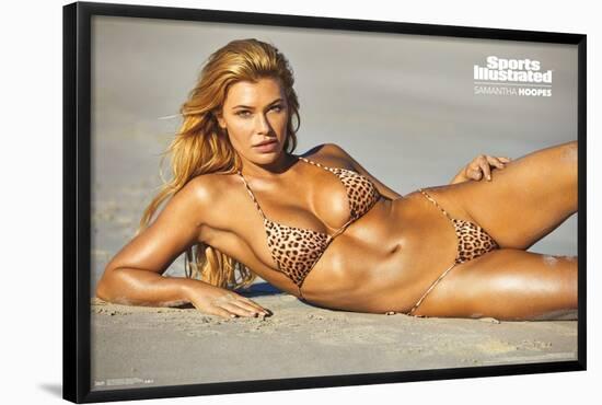 Sports Illustrated: Swimsuit Edition - Samantha Hoopes 19-Trends International-Framed Poster