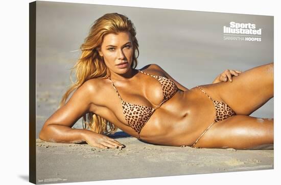 Sports Illustrated: Swimsuit Edition - Samantha Hoopes 19-Trends International-Stretched Canvas