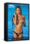 Sports Illustrated: Swimsuit Edition - Samantha Hoopes Water 16-Trends International-Framed Stretched Canvas