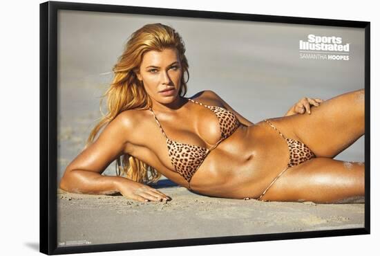SPORTS ILLUSTRATED: SWIMSUIT EDITION - SAMANTHA HOOPES-null-Framed Standard Poster