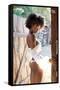 Sports Illustrated: Swimsuit Edition - Tanaye White 21-Trends International-Framed Stretched Canvas