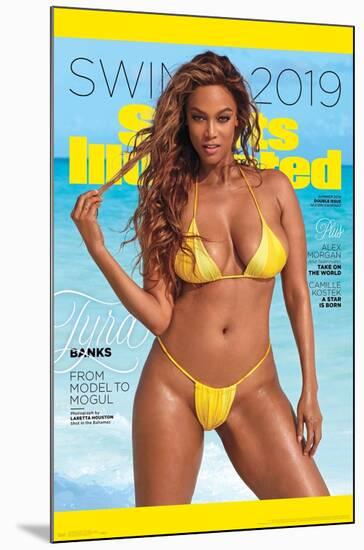 Sports Illustrated: Swimsuit Edition - Tyra Banks Cover 19-Trends International-Mounted Poster