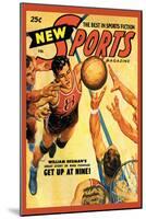 Sports Magazine: Basketball-null-Mounted Art Print