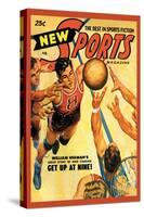 Sports Magazine: Basketball-null-Stretched Canvas