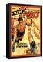 Sports Magazine: Basketball-null-Framed Stretched Canvas
