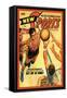 Sports Magazine: Basketball-null-Framed Stretched Canvas