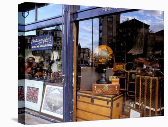 Sports Memorabilia Shop, Westbourne Grove, Notting Hill, London, England-Inger Hogstrom-Stretched Canvas