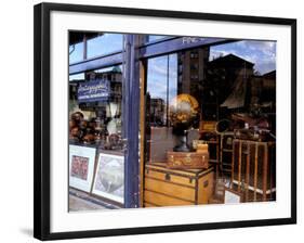 Sports Memorabilia Shop, Westbourne Grove, Notting Hill, London, England-Inger Hogstrom-Framed Photographic Print