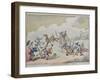 Sports of a Country Fair, 1810-Thomas Rowlandson-Framed Giclee Print