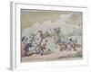 Sports of a Country Fair, 1810-Thomas Rowlandson-Framed Giclee Print