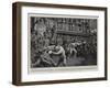 Sports on Board a Transport, a Blindfold Boxing Match-William Small-Framed Giclee Print