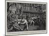 Sports on Board a Transport, a Blindfold Boxing Match-William Small-Mounted Giclee Print