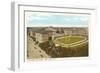 Sports Oval, Columbia University, New York City-null-Framed Art Print