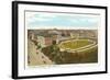 Sports Oval, Columbia University, New York City-null-Framed Art Print