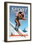 Sports Story Magazine, 1931-null-Framed Art Print