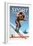 Sports Story Magazine, 1931-null-Framed Art Print