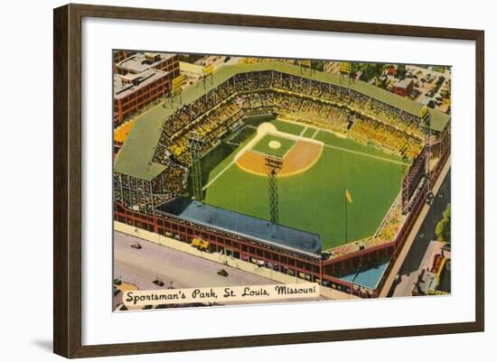 Sportsman's Park, St. Louis, Missouri-null-Framed Art Print