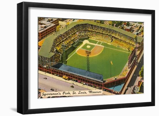 Sportsman's Park, St. Louis, Missouri-null-Framed Art Print