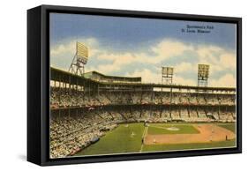 Sportsman's Park, St. Louis, Missouri-null-Framed Stretched Canvas