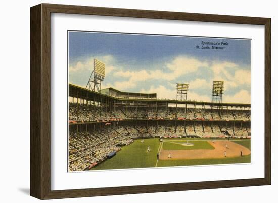 Sportsman's Park, St. Louis, Missouri-null-Framed Art Print