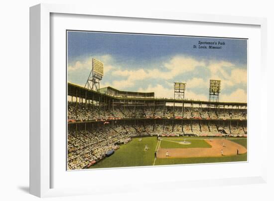 Sportsman's Park, St. Louis, Missouri-null-Framed Art Print