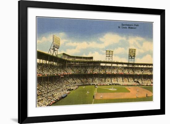 Sportsman's Park, St. Louis, Missouri-null-Framed Art Print