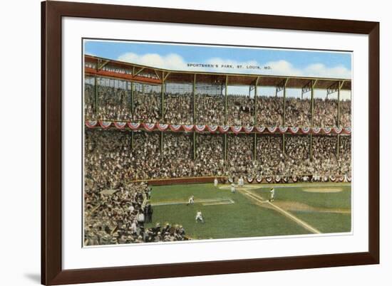 Sportsman's Park, St. Louis, Missouri-null-Framed Premium Giclee Print