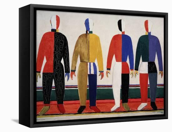 Sportsmen. 1928-32-Kasimir Malewitsch-Framed Stretched Canvas