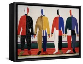 Sportsmen. 1928-32-Kasimir Malewitsch-Framed Stretched Canvas