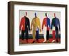 Sportsmen. 1928-32-Kasimir Malewitsch-Framed Giclee Print