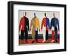 Sportsmen. 1928-32-Kasimir Malewitsch-Framed Giclee Print