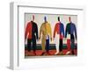 Sportsmen. 1928-32-Kasimir Malewitsch-Framed Giclee Print