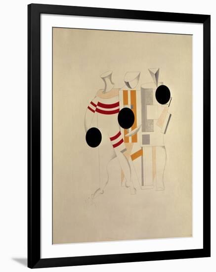 Sportsmen-El Lissitzky-Framed Giclee Print