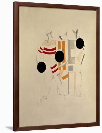 Sportsmen-El Lissitzky-Framed Giclee Print