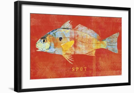Spot-John W^ Golden-Framed Art Print