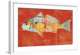Spot-John W^ Golden-Framed Art Print