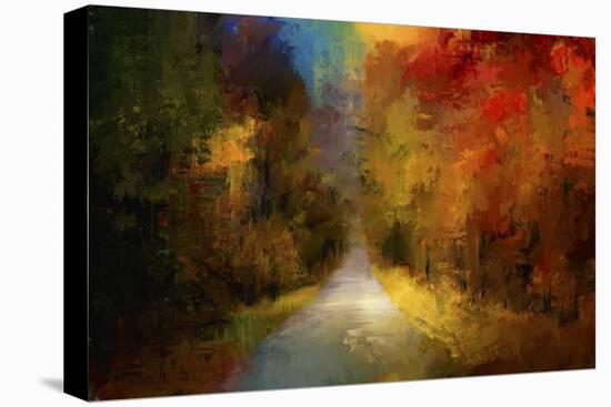 Spotlight on Autumn-Jai Johnson-Stretched Canvas