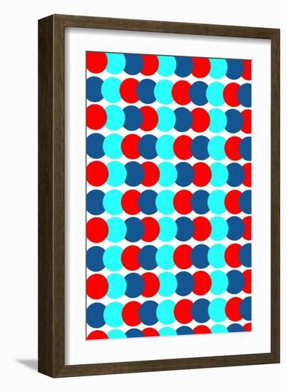 Spots in a row, 2015-Louisa Hereford-Framed Giclee Print