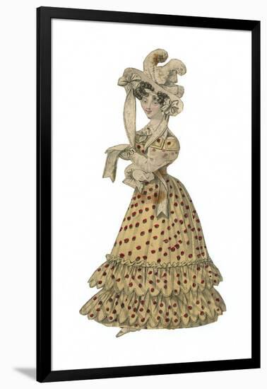 Spotted Costume 1827-null-Framed Art Print