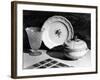 Spotted Dinner Ware-Elsie Collins-Framed Photographic Print