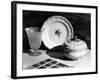 Spotted Dinner Ware-Elsie Collins-Framed Photographic Print