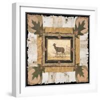 Spotted Doe-Pamela Gladding-Framed Art Print