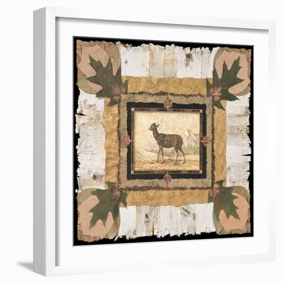 Spotted Doe-Pamela Gladding-Framed Art Print