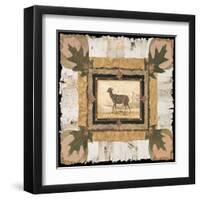 Spotted Doe-Pamela Gladding-Framed Art Print