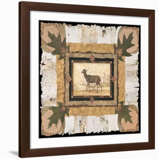 Spotted Doe-Pamela Gladding-Framed Art Print