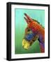 Spotted Donkey 1-Marlene Watson-Framed Giclee Print