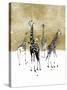 Spotted Giraffe I-Annie Warren-Stretched Canvas