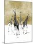 Spotted Giraffe I-Annie Warren-Mounted Art Print