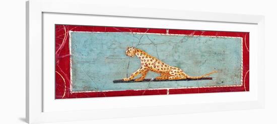 Spotted Panther, C. 1-37 Ad-null-Framed Art Print