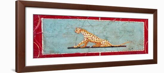 Spotted Panther, C. 1-37 Ad-null-Framed Art Print